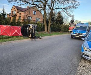 Tragedia w Wielkanoc pod Płockiem. 21-latek roztrzaskał się o betonowy przepust. Nie żyje