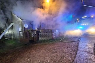 Tragiczny pożar w gminie Zelów. „Znaleziono zwęglone ciało mężczyzny”