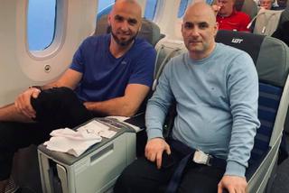 Marcin Gortat i Tomasz Gollob spotkali się w samolocie! On potrzebuje CUDU!