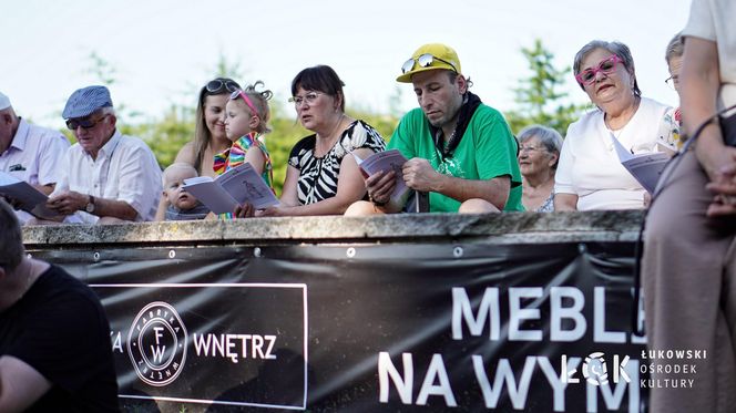 Chętnych do wspólnego śpiewania w Łukowie nie brakowało