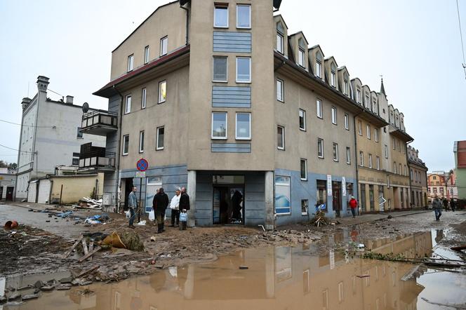 Lądek Zdrój po przejściu fali