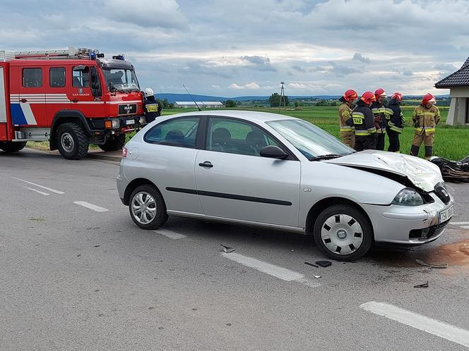 Wypadek w Kałkowie 22.05.22