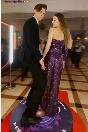 Anika Dąbrowska i Maciej Skiba