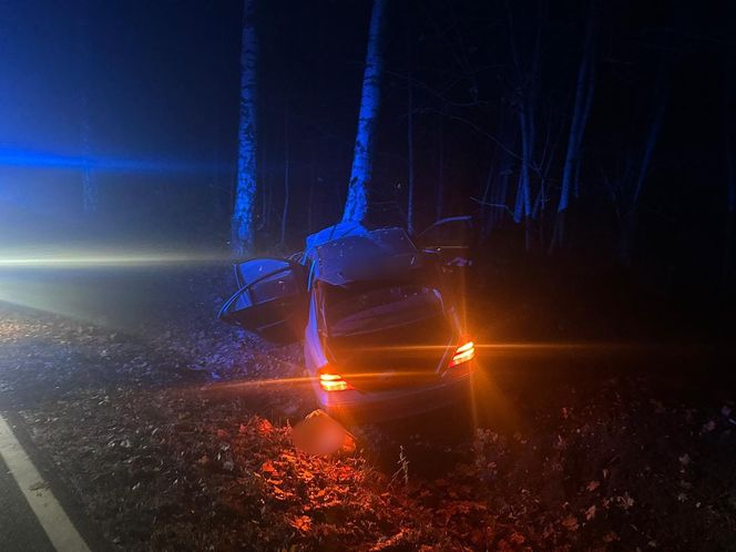 Wypadki na drogach Warmii i Mazur