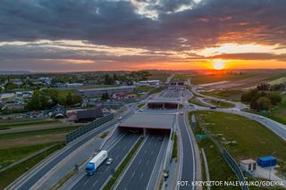 Utrudnienia na Północnej Obwodnicy Krakowa. Znamy powód zamknięcia tunelu