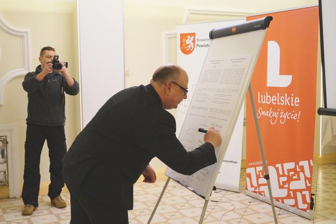 Burmistrz Kraśnika podpisał list intencyjny w sprawie powstania Euroregionu Roztocze