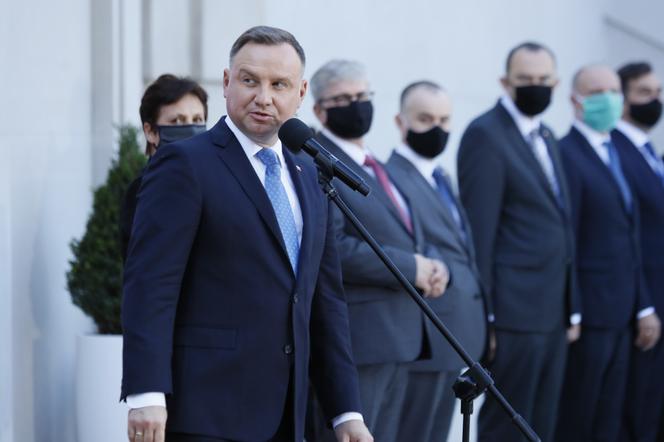 Andrzej Duda. Zaprzysiężenie nowego rządu