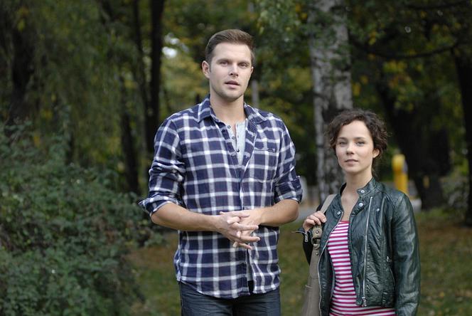 Pierwsza miłość. Ola (Dominika Kojro), Robert (Marek Kaliszuk)