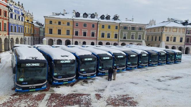 Elektryczne autobusy dojechały już do Zamościa