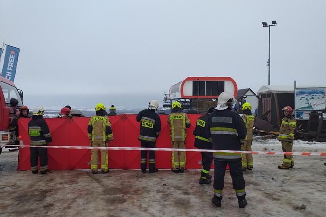 Wypadek na wyciągu Rusin Ski w Bukowinie Tatrzańskiej 