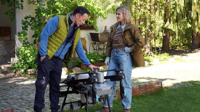 Barwy szczęścia odc. 3252. Janka (Oliwia Drożdżyk), Mariusz (Rafał Cieszyński)