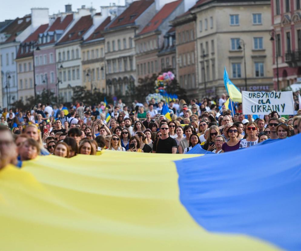 Warszawa Świętuje Dzień Niepodległości Ukrainy. Trzaskowski: „Zawsze będziemy z wami