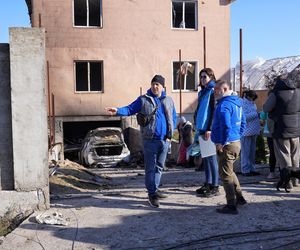 Zniszczenia po rosyjskich atakach w Odessie