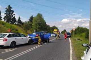Wypadek w Piekarach Śląskich. 5 osób rannych