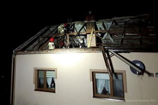 Skutki nawałnic w Łódzkiem