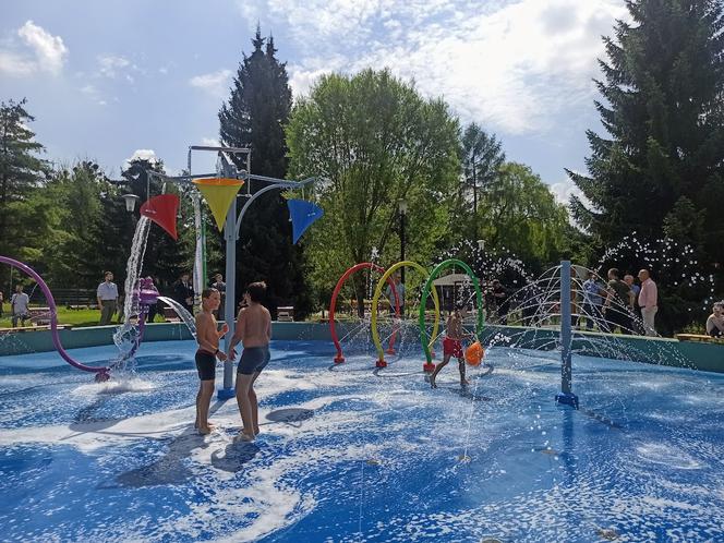 Otwarcie wodnego placu zabaw w Parku Śląskim 