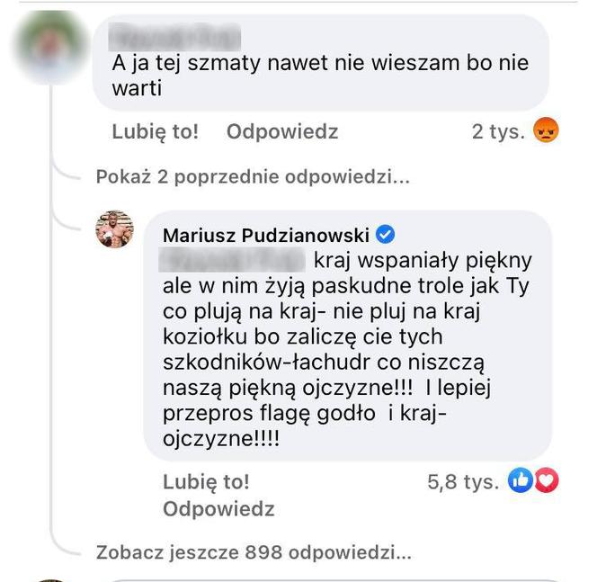 Mariusz Pudzianowski zdenerwowany