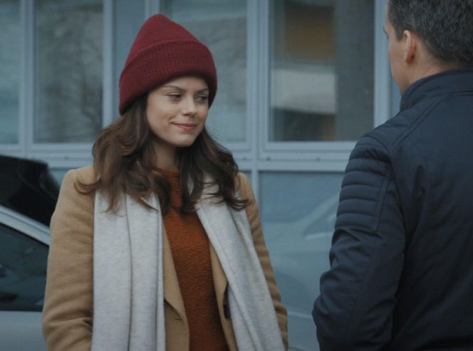 M jak miłość odcinek 1871 ostatni - finał sezonu. Kasia (Paulina Lasota), Jakub Karski (Krzysztof Kwiatkowski)