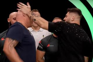 Marcin Najman okrutnie zdzielony z liścia przez Adriana Ciosa. Burdy przed Clout MMA 2. Gigantyczna zadyma