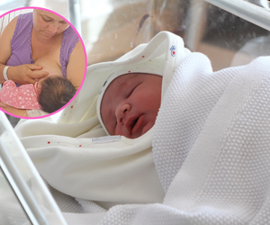 Według lekarzy miała być po menopauzie. Wpadła i urodziła ogromne dziecko