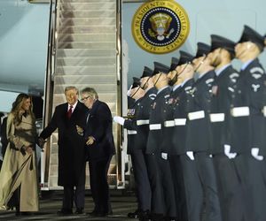 Donald Trump dziś spotka się z królem! Prezydent już w Wielkiej Brytanii