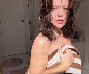 Malwina Wedzikowska zgubiła ręcznik