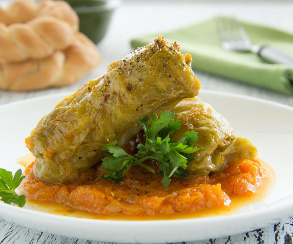 Zawijanki z kapusty i mortadeli