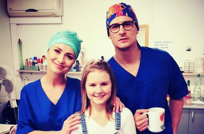 Na dobre i na złe. Krzysztof Radwan (Mateusz Damięcki), pielęgniarka Ania (Agnieszka Mrozińska)