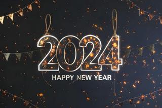 Kartki na Nowy Rok 2024 z życzeniami! Darmowe wzory