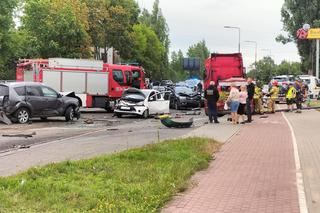 Potężny karambol w Bydgoszczy. Wjechał w 10 pojazdów