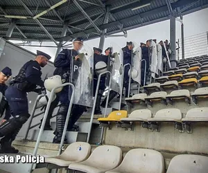 Policjanci trenowali na Jancarzu