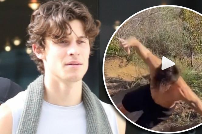 Shawn Mendes zaliczył glebę na szlaku. Chciał zabłysnąć, szybko pożałował! [WIDEO]