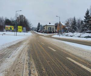 Starachowice zasypane śniegiem