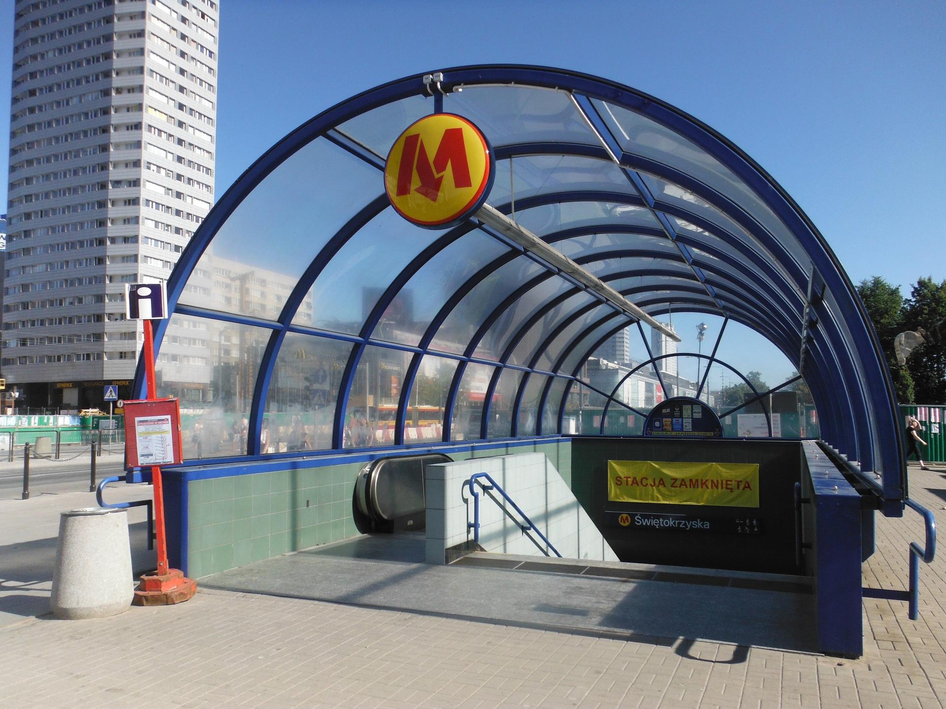 Stacja metra Świętokrzyska 