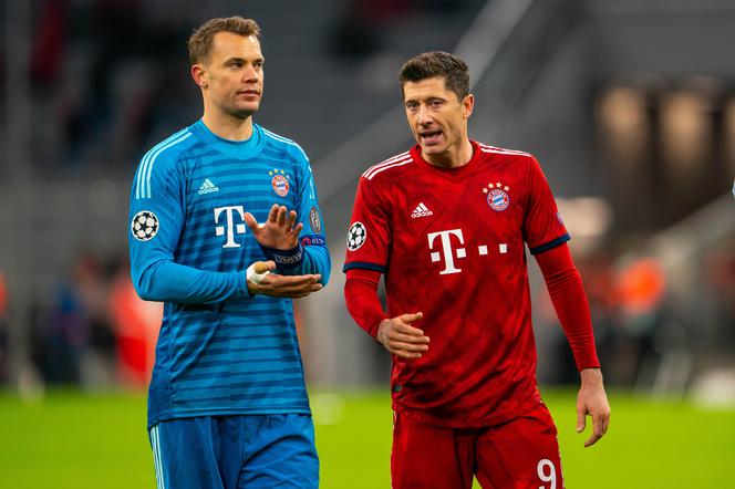 Manuel Neuer i Robert Lewandowski
