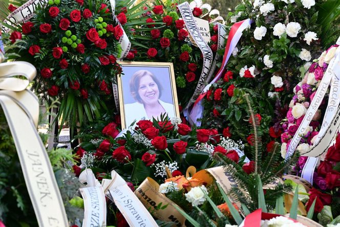 Pogrzeb Barbary Skrzypek. Tak wygląda grób współpracownicy Jarosława Kaczyńskiego
