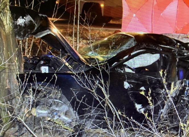 Wypadek BMW w Półsierakowie. Zginęły dwie osoby [GALERIA]
