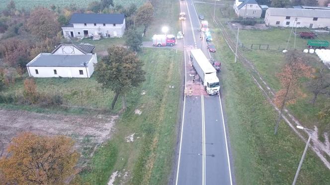 Tragiczny wypadek na DK 10 pod Trzeciewnicą! Zginęły dwie osoby [ZDJĘCIA]