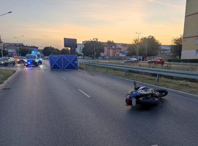 Tragiczny wypadek w Bydgoszczy! Nie żyje 36-letni motocyklista