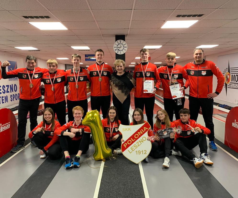 ​SKK Polonia 1912 Leszno Mistrzem Polski w kręglarskiej Centralnej Lidze Juniorów składów mieszanych