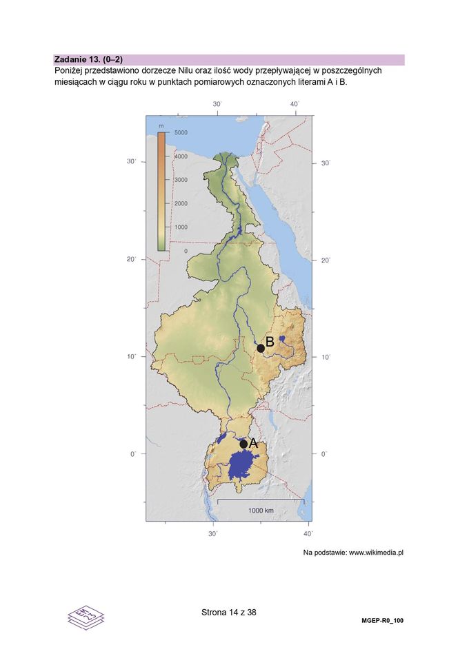 Matura próbna 2024 geografia