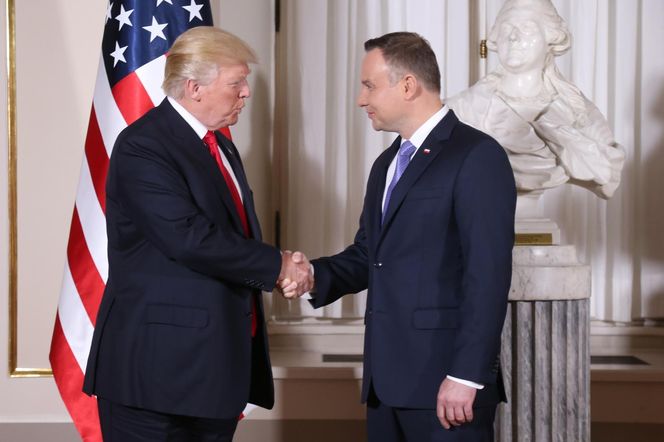 Andrzej Duda odsłoni z Polonią nowy pomnik i spotka się z Trumpem