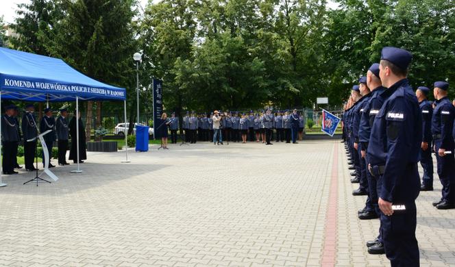 Zaprzysiężenie policjantów