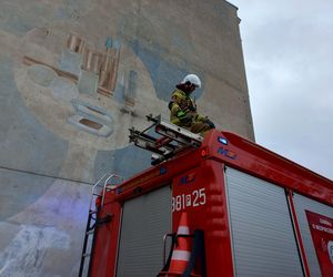 Pożar w kamienicy w Lesznie. Strażacy wynosili sadzę z komina wiadrami 