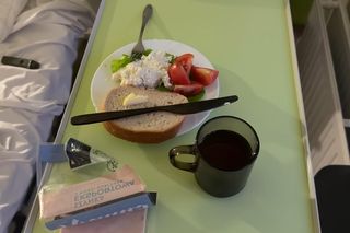 Książulo pokazał, co jadł w szpitalu