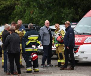 Gigantyczny pożar lokomotywowni na Śląsku Cieszyńskim. Słup ognia i kłęby dymu widoczne z wielu kilometrów