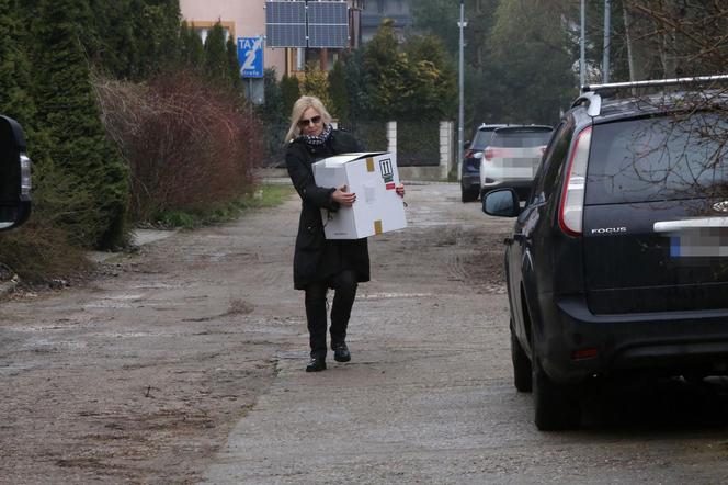 Sylwia Wysocka z komornikiem i policją odzyskała swoje rzeczy