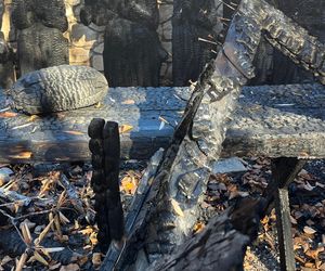 Bestialski akt wandalizmu w Lublinie. Podpalili rzeźbę „Ostatniej Wieczerzy”. Straty na 70 tys. złotych