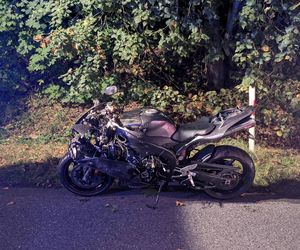 Śmierć 51-letniego motocyklisty na DK40