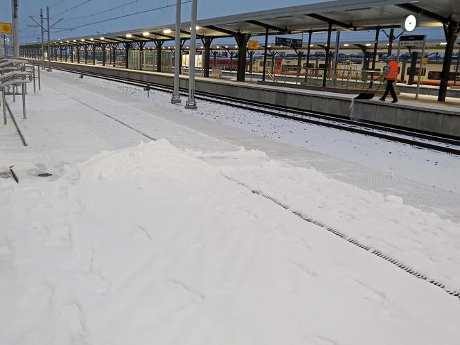 Zima w Świętokrzyskiem. Skarżysko-Kamienna w białym puchu. Zobacz zdjęcia